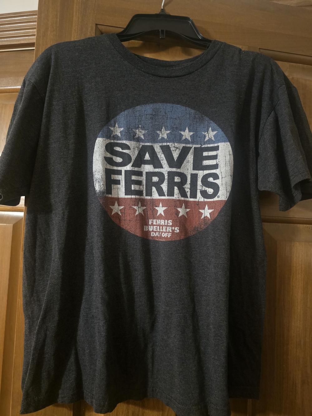 Charcoal Save Ferris Graphic Tee - Unbranded